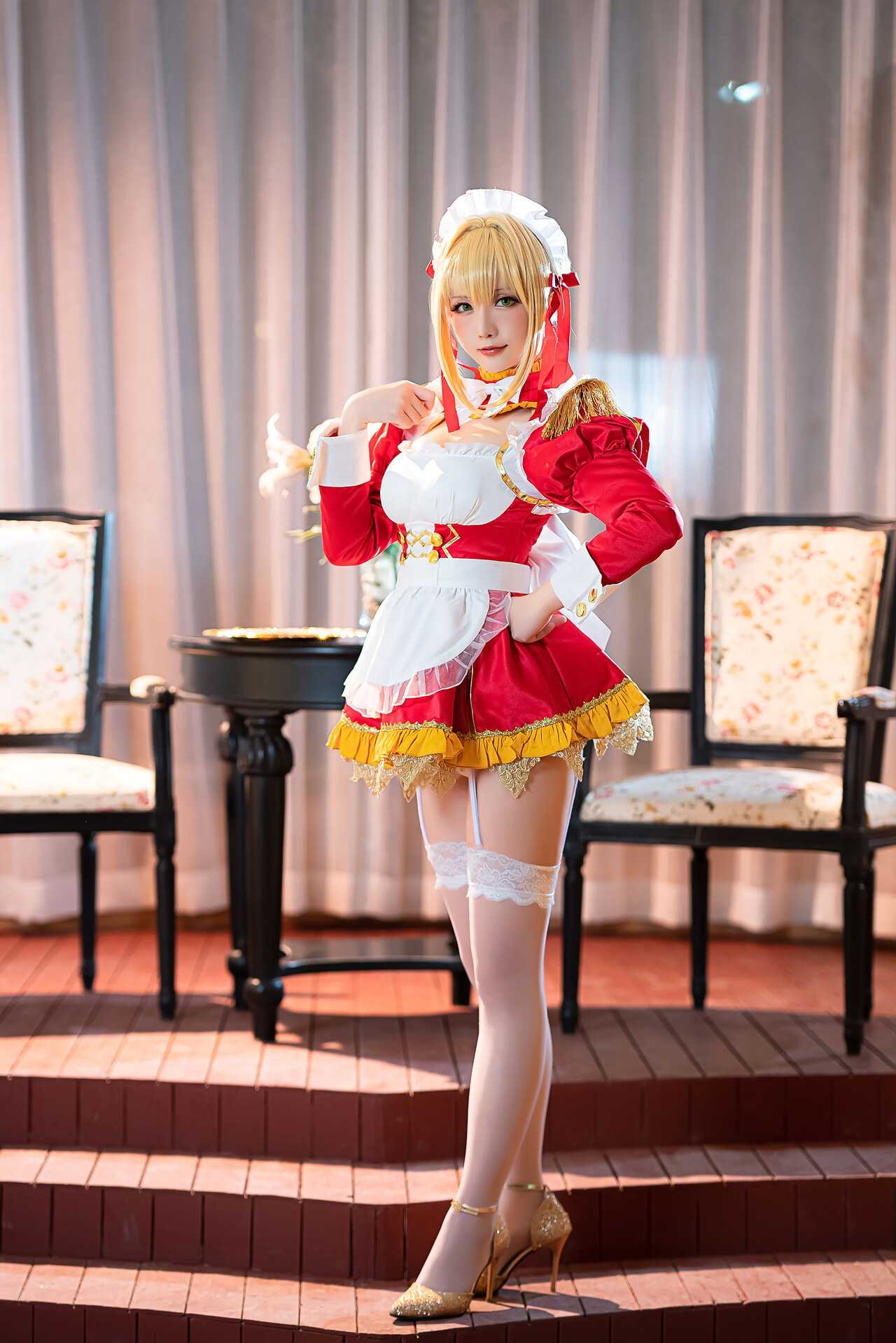 [Hoshilily 星之迟迟] Nero Claudius Maid ネロ・クラウディウス