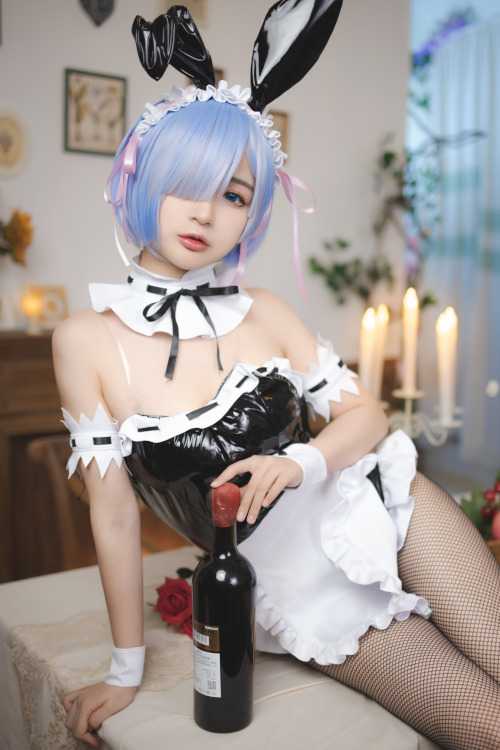 转载 Cosplay 蕾姆兔女郎